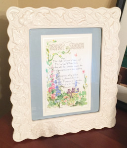 My wedding invitation